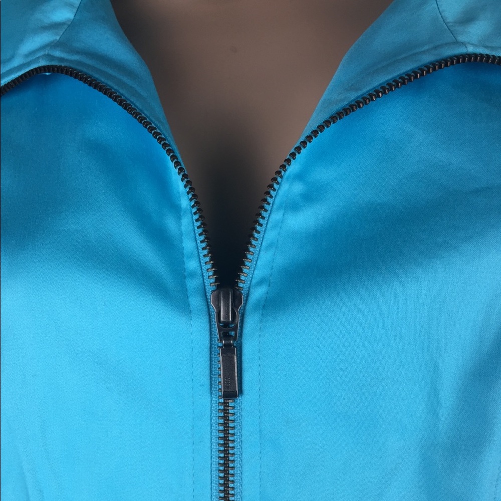 NWT Tribal Blue Zipper Jacket - Picture 5 of 8